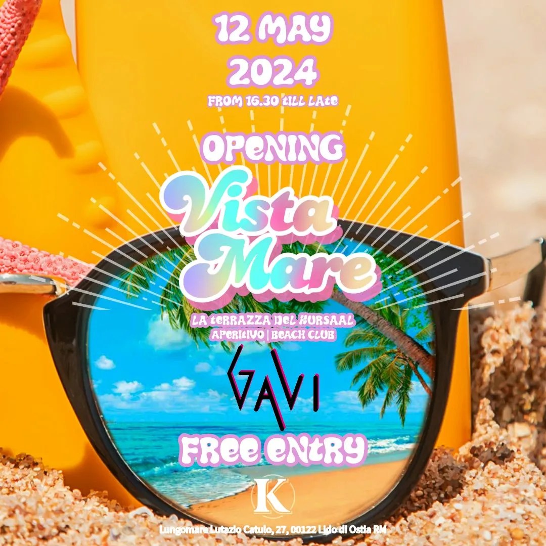 VISTA MARE SUMMER 2024
Official Opening @vistamare.aperitivo 

Dal 12 Maggio tut…